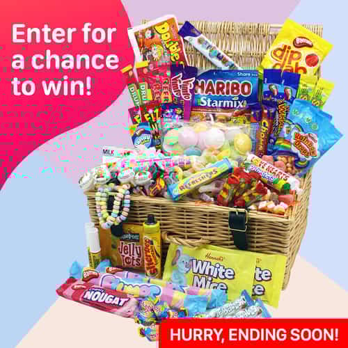 WIN this Mega Retro Sweets Hamper