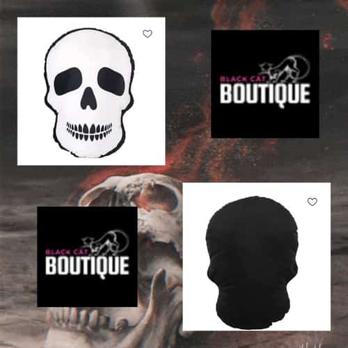 Skull Shaped Cushion