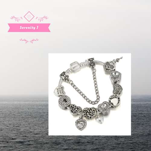 Pre Filled Hearts Charm Bracelet