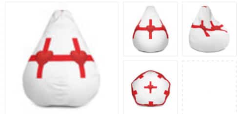 Love England ❤️ Bean Bag Chair Cover