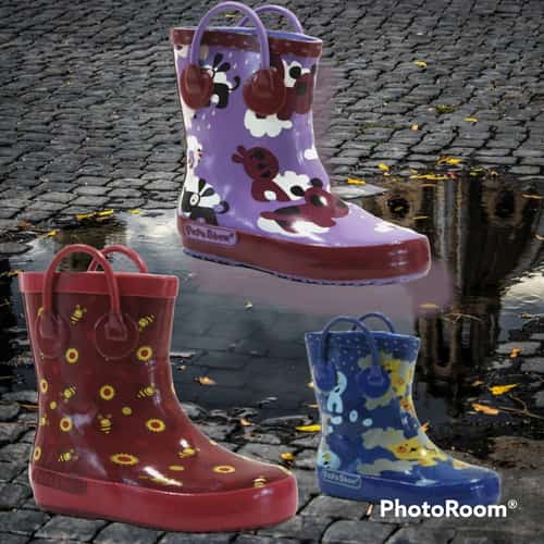 Kids Boys Girls Wellies Infant Winter Wellington
