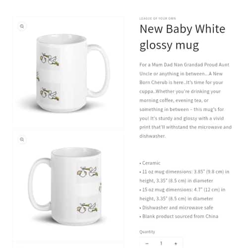 Newborn Mug