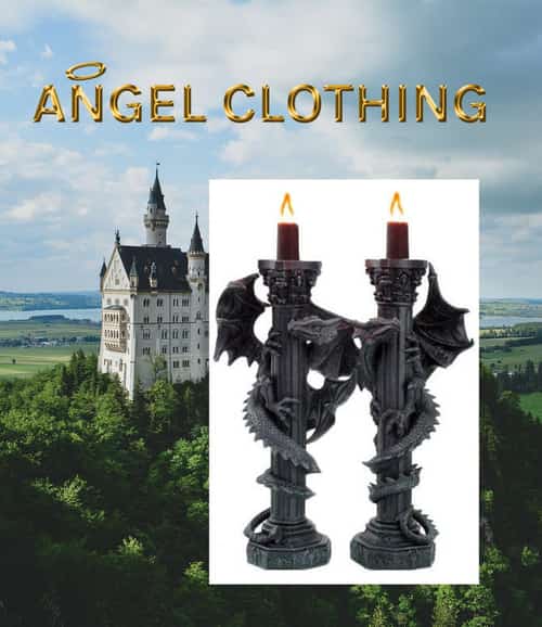 GUARDIANS OF THE LIGHT PAIR OF DRAGON CANDLESTICKS Now £49.99 Were £59.99 3 AVAILABLE