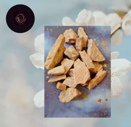 Raw Peach Moonstone