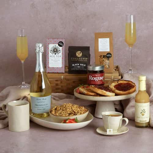 mother's day breakfast for two £65.00!