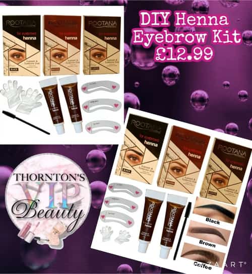 DIY Henna Eyebrow Kit