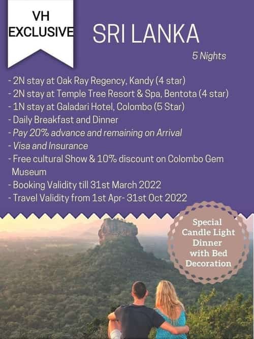 Amazing Sri Lanka Exclusive Offer