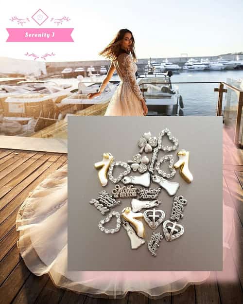 Bridal Floating Charm Set