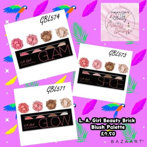 L. A. Girl Beauty Brick Blush Palette