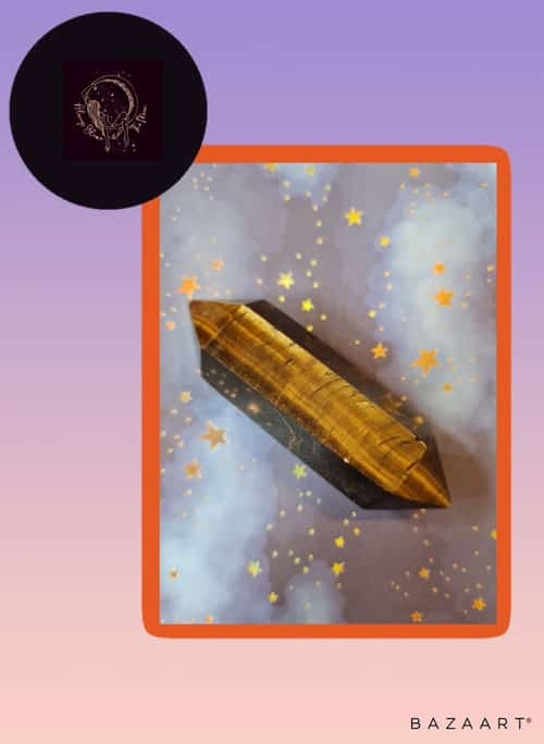 Tigers Eye Double Terminated Point £12.00 In stock: 1 available