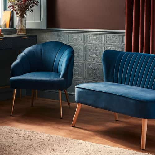 SAVE - Sophia Scallop Occasional Chair