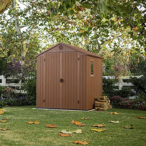 SAVE - Keter Darwin Outdoor Apex Garden Storage Shed 6ft x 6ft