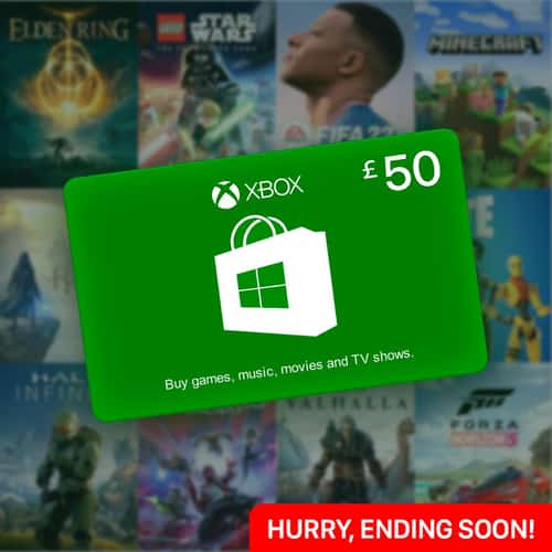 WIN a £50 Microsoft Xbox Gift Card
