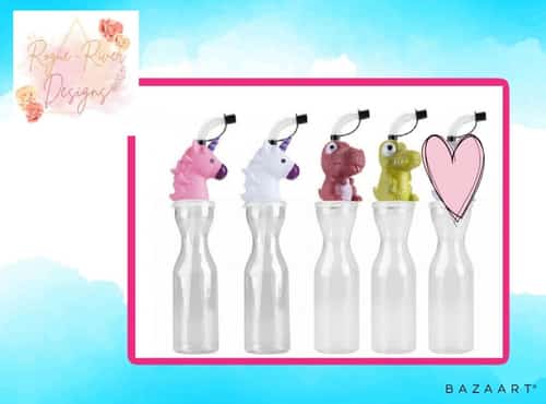 Character bottles £5.00