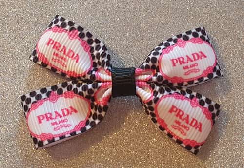 Prada Mini Hairbow or Headband