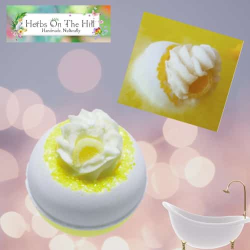 LEMON DA VIDA LOCA BATH BLASTER £3.50