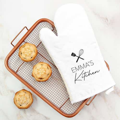 £21.99 Free UK Delivery - Personalised Kitchen Oven Mitt