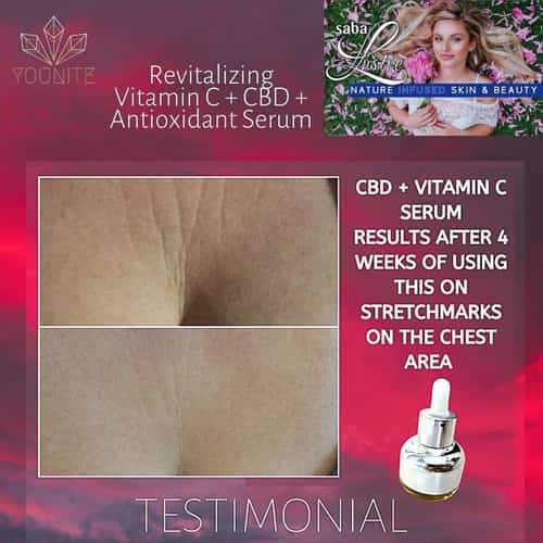 SABA LUSTRE REVITALIZING VITAMIN C + CBD + ANTIOXIDANT SERUM £60