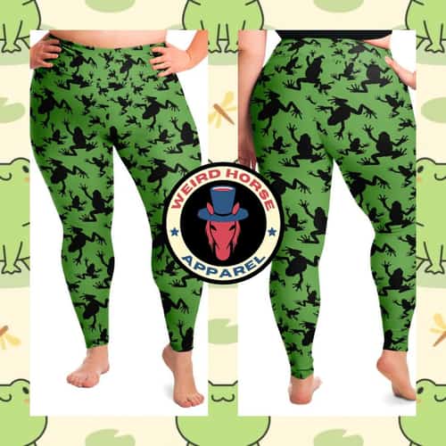 Frog Print Plus Size Leggings £28