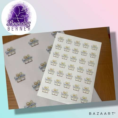 Vellum paper and sticker bundle £45.00