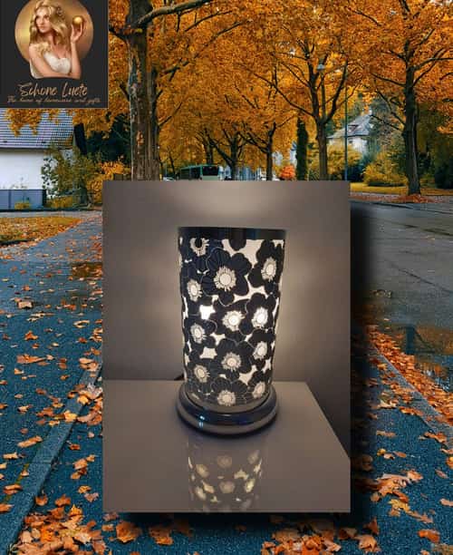 Floral Design Table Lamp £30.00