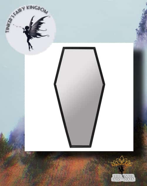 50CM COFFIN MIRROR £24.99