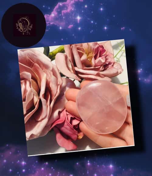 Highest Grade Rose Quartz Palmstone Store/Palm, Worry & Thumb Stones £7.00