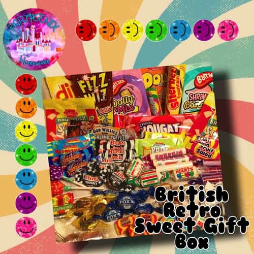British Retro Sweet Gift Box £27.00  Only 8 left in stock
