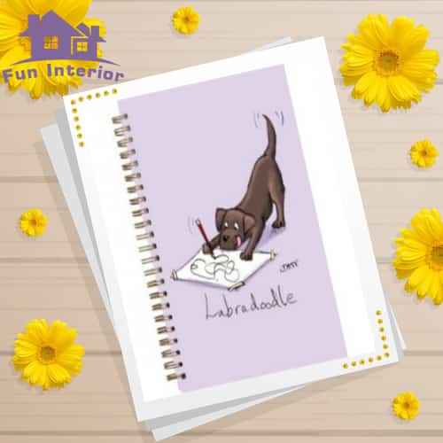 LABRADOODLE A6 NOTEBOOK £4.99