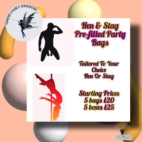 Hen & Stag Pre- Filled Party Bags From £20