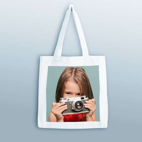 Personalised Cotton Tote Bag - 30% Discount and FREE Double sided print - Printed in the UK
