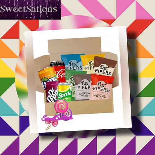 Savoury Munchie Box Crisps & Drinks £13.99