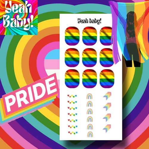 Pride Nail Decals £2.25