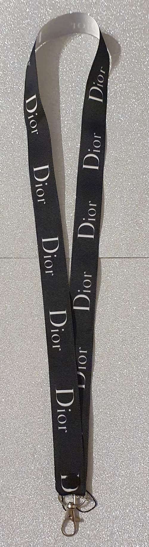 Childs Adults Dior Lanyard Id Badge Holder