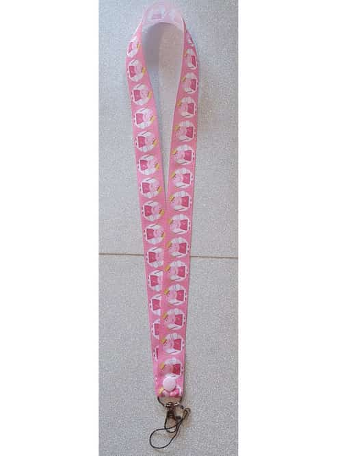 Peppa Pig Lanyard Id Badge Holder Or Wriststrap Keyfob