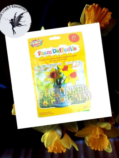 MAKE YOUR OWN DAFFODILS AND VASE SET £1.99