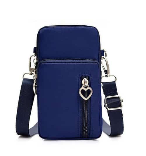 Mini Purple Crossbody Mobile Phone Bag