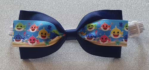 Baby Shark Dickie Bow Tie Shirt Accessory
