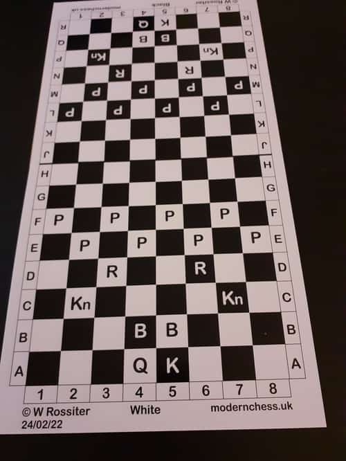 Launch of new chess game.