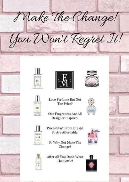 Fm fragrances (please re claim as claim button was broken)