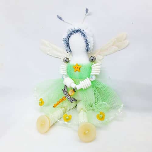 NEW PRODUCT- DRAGONFLY LOVE BUTTON DOLL sewing kit