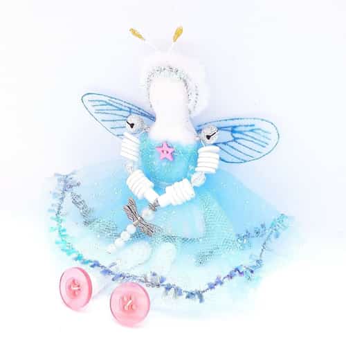 NEW- DRAGONFLY IMMENTI BUTTON DOLL KIT