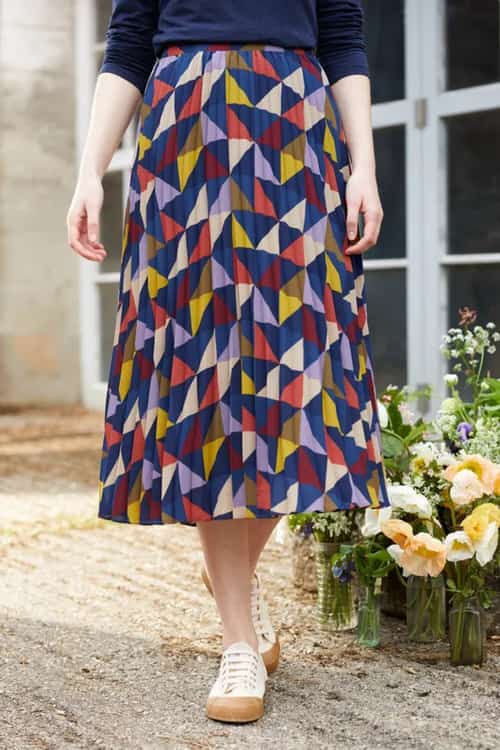 SAVE - Heatherbank Midi Skirt