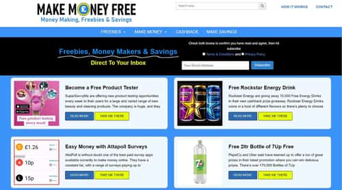 Freebies, Money Making, Free Competitions, Savings
