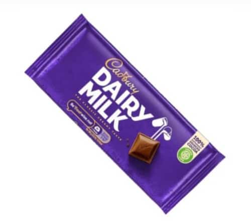 Free Cadburys Chocolate Bar