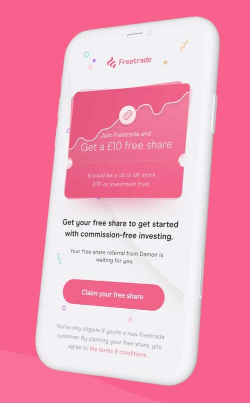 GET A FREE £10 SHARE!