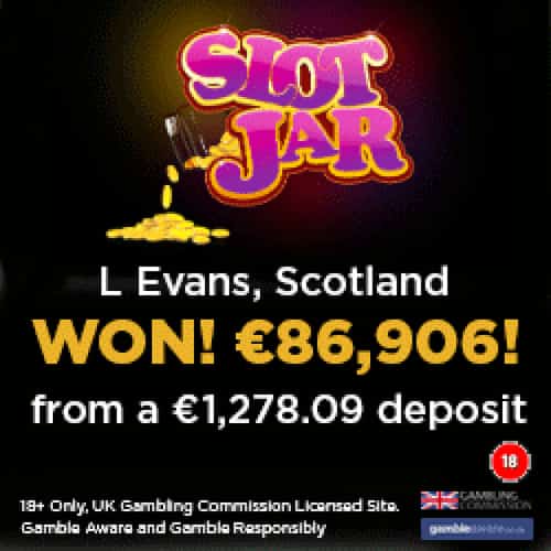 Play Slotjar Casino Online 100% Bonus Up to £200! T&C's Apply!