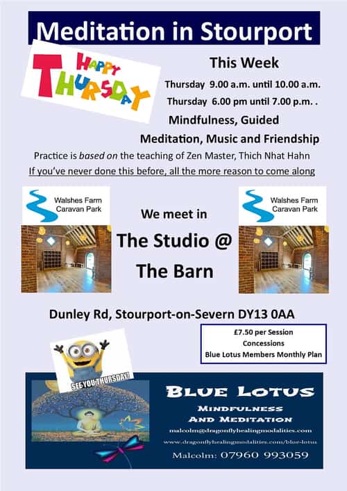 Blue Lotus Meditation Hour