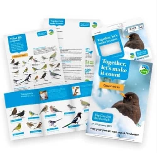 FREE RSPB BIRD WATCHING PACK