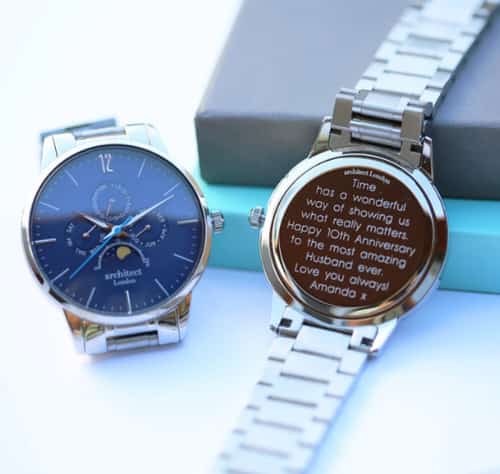 Architect Apollo Blue Men's Watch - Personalised - £118.99